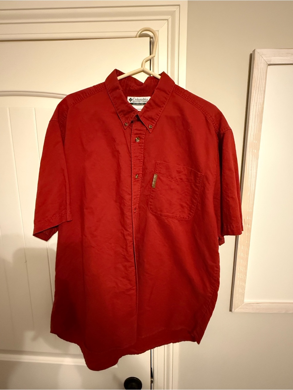 Columbia Men's Short-Sleeve Button-Down Shirt